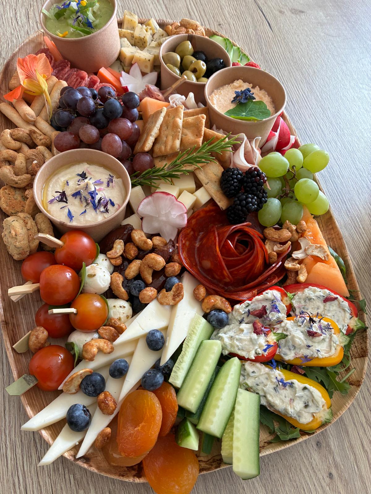 grazing platter grazing table